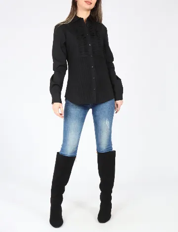 Camasa Zara, negru Negru