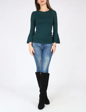 Bluza Bershka, verde