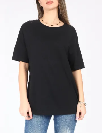 Tricou Pull&Bear, negru Negru