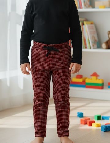 Pantaloni Zara, rosu