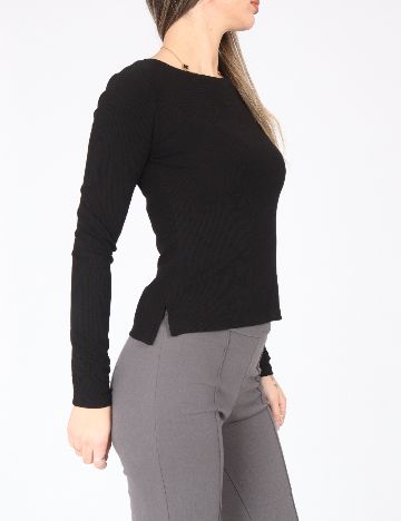 Bluza Bershka, negru