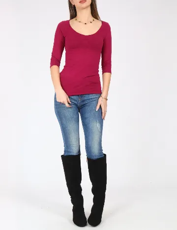 Bluza Bershka, visiniu Rosu