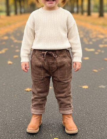 Pantaloni Zara, maro