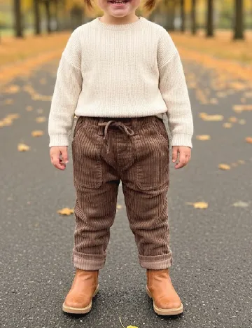 Pantaloni Zara, maro