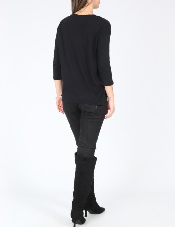 Bluza Bershka, negru