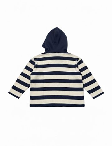 Hanorac Zara, alb/albastru