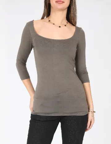 Bluza Bershka, maro deschis Maro