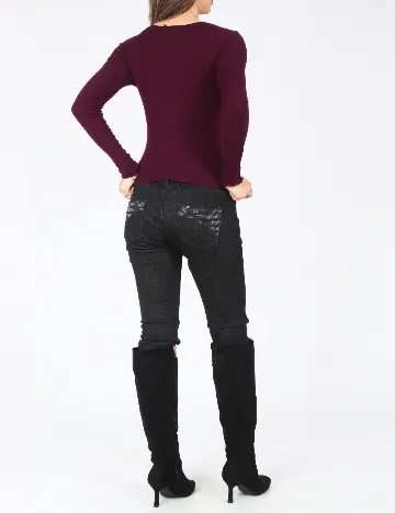 Bluza Bershka, mov Mov