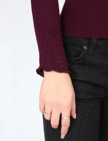 Bluza Bershka, mov Mov