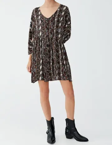 Rochie scurta Pull&Bear, mix culori Mix culori