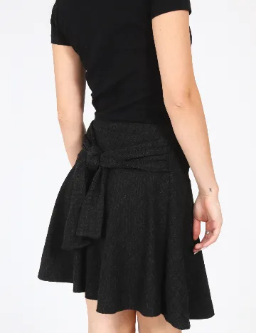 Fusta Zara, gri inchis