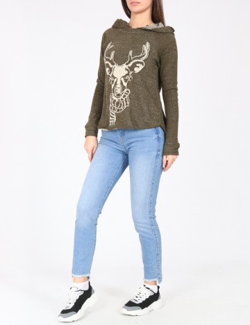 Blugi Bershka, albastru