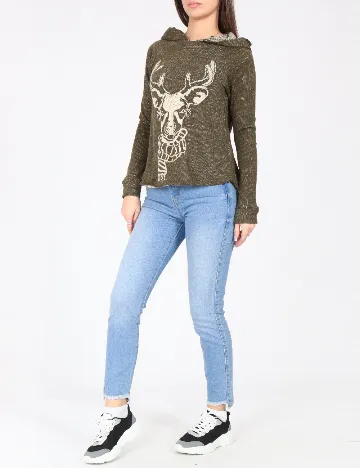 Blugi Bershka, albastru