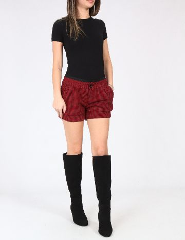 Pantaloni scurti Zara, rosu