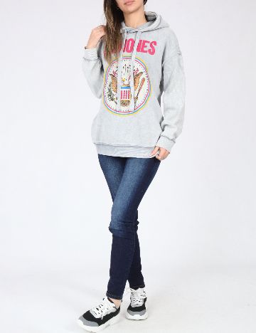 Hanorac Bershka, gri