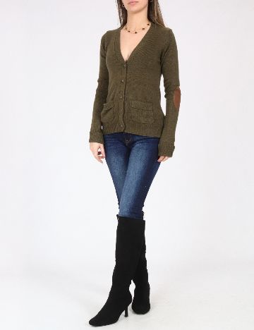 Cardigan Zara, verde