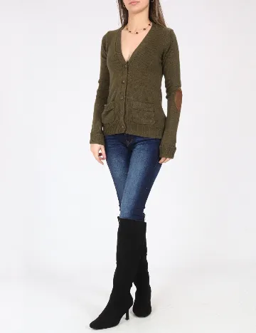 Cardigan Zara, verde