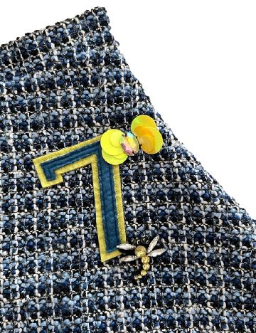 Fusta Zara, albastru