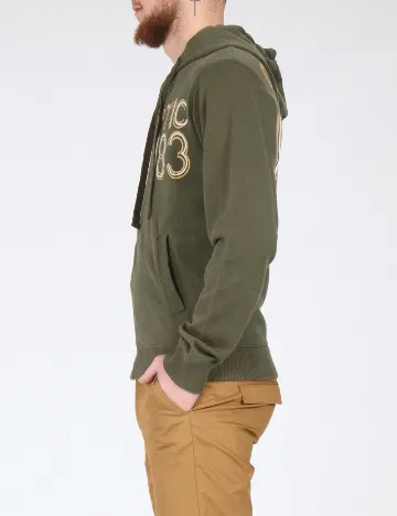 Hanorac Bershka, verde Verde