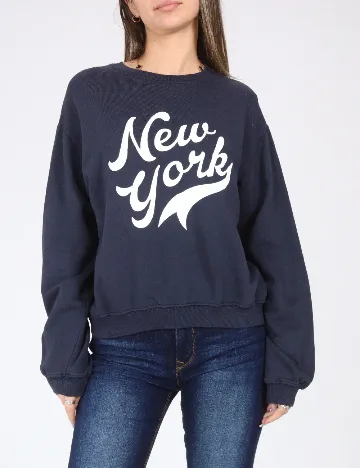 Bluza Pull&Bear, bleumarin