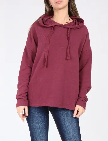 Hanorac Pull&Bear, roz pudra inchis