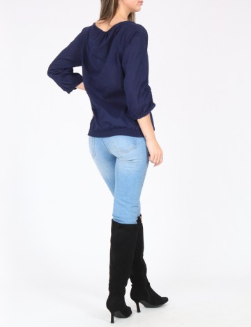 Bluza Bershka, bleumarin