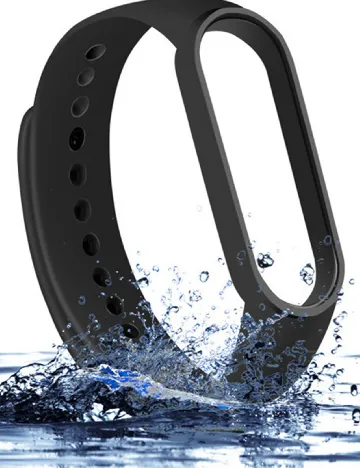 Curea de ceas pentru Mi Band 5/6 SHEIN, negru