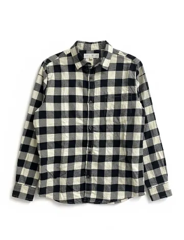 Camasa Zara, alb/negru Negru