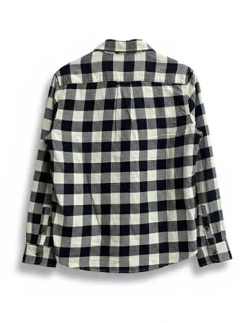 Camasa Zara, alb/negru Negru