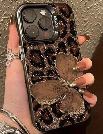 Husa Iphone 15 SHEIN, maro