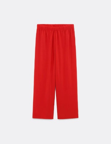 Pantaloni Zara, rosu