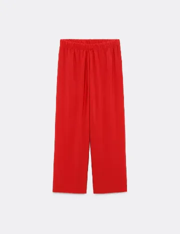 Pantaloni Zara, rosu