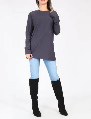 Bluza Zara, gri inchis