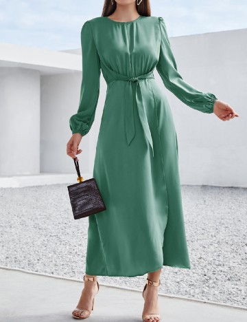 Rochie medie SHEIN, verde