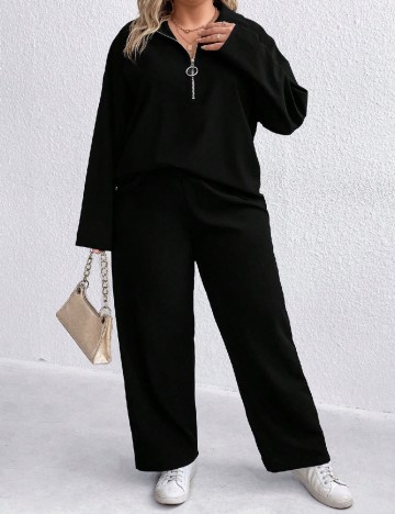 Compleu SHEIN CURVE, negru