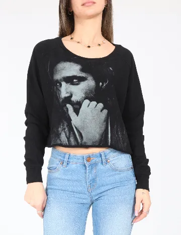 Bluza Bershka, negru
