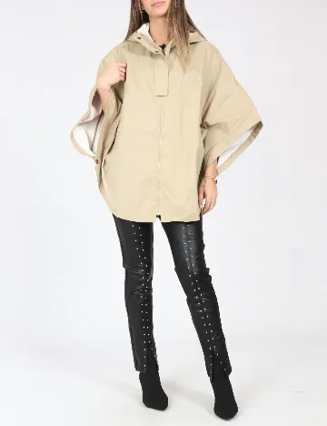 Pelerina de ploaie Zara, bej Crem