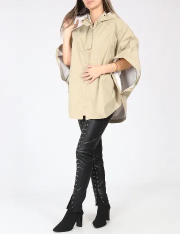 Pelerina de ploaie Zara, bej Crem