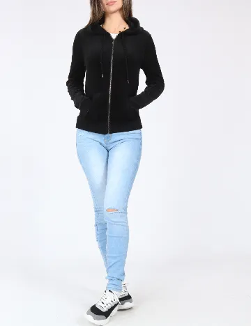 Hanorac Zara, negru Negru