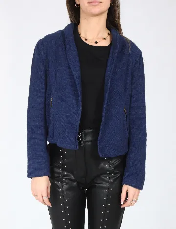 Jacheta Zara, albastru Albastru