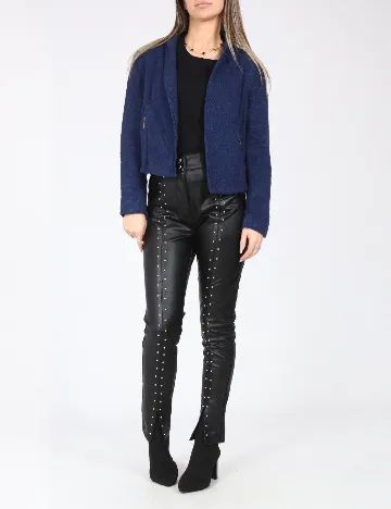 Jacheta Zara, albastru Albastru