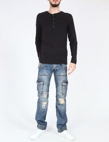 Bluza Bershka, negru