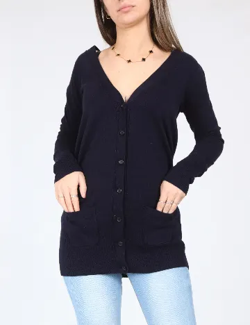 Cardigan Zara, bleumarin Albastru