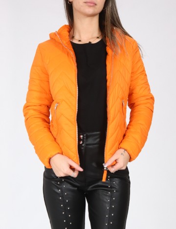 Geaca Bershka, portocaliu