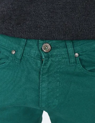 Blugi Zara, verde Verde