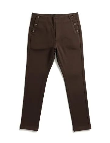 Pantaloni Zara, maro