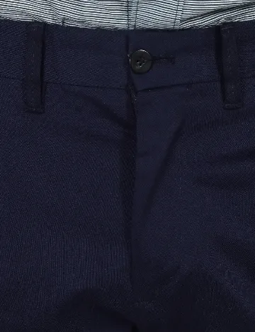 Pantaloni Zara, bleumarin Albastru