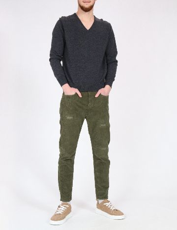 Pantaloni Zara, verde