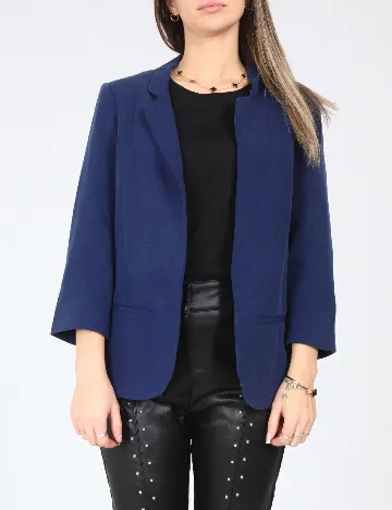 Blazer Zara, bleumarin Albastru