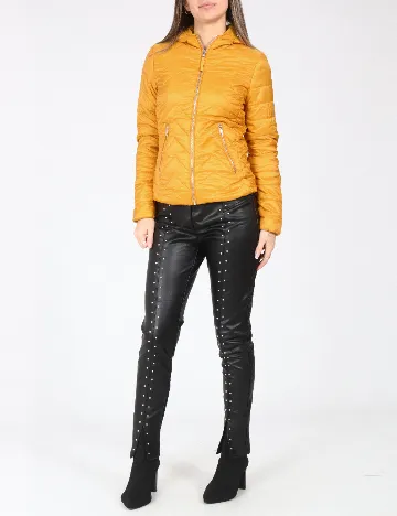 Geaca Bershka, mustar Galben